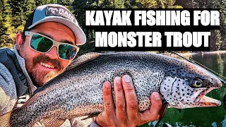 Kayak Fishing for Monster Trout