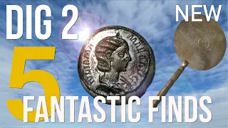 5 FANTASTIC FINDS | TIME TEAM - Dig Two (Oxfordshire) Series 21 - Roman villa