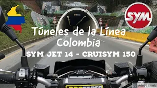 Túneles de la Línea - Colombia - Sym Jet 14 - Cruisym 150