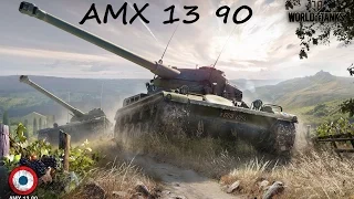 World of Tanks Replay - AMX 13 90, 11 kills, 5,4k dmg, (M) Ace Tanker