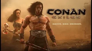 Conan Exiles! Культовая выживалка с стиле Minecraft 2.0. Строим дом!
