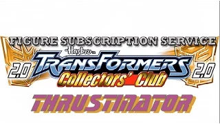 Transformers Collector's Club Subscription Service Figure 2.0 Thrustinator