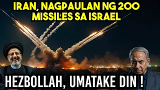 BREAKING! IR@N GINAYA si Putin sa Pag-Atake?!! 200 missiles sa IsraeL! Netanyahu NAGTAGO sa BUNKER!