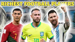 Top 10 Richest Football Players In The World 2024 #football #messi #ronaldo