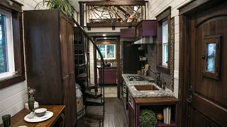 Amazing Rustic Tudor-style Fairytale Tiny House by Tiny Heirloom | Tiny House Life