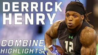 Derrick Henry's BEAST MODE Workout! | 2016 NFL Combine Highlights