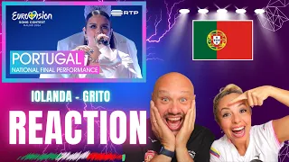 Explosão Emocional: Iolanda Encanta com Seu 'Grito' no Eurovision 2024!" 🇵🇹🎤 Italy React 🇮🇹