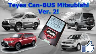 Teyes Can-Bus Mitsubishi Ver. 2!