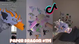 Dragon Puppet TikToks - Paper Dragon TikTok Compilation #114