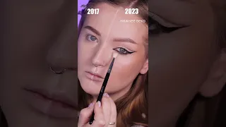 Мой макияж в 2017 vs 2023🌸🌸🌸