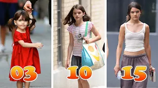 Suri Cruise (Tom Cruise and Katie Holmes's Daughter) Transformation ★ From 00 To 15 Years Old