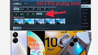 Realme 10 pro plus 60FPS pubg test #pubg #bgmi #trending #conquror #1v4