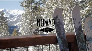 2018/19【NOMAD 105 LITE】ICELANTIC NEWモデルスキーレビュー NOMAD105の軽量版でバックカントリー、ツリーランでは軽い105LITEの方が扱いやすい