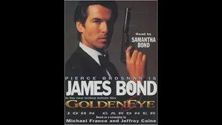 Goldeneye movie tie-in audiobook (read by Samantha Bond), by John Gardner