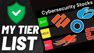 🚨 Ranking MY TOP 5 Cybersecurity Stocks from Worst to BEST! (Buy, Hold, or Sell?)