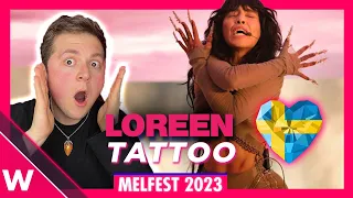 🇸🇪 Loreen "Tattoo" Reaction | Melodifestivalen 2023 Sweden