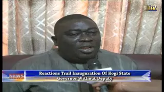 Reactions trail inauguration of Kogi State Governor without deputy