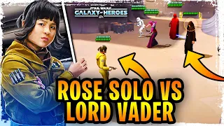 Rose Tico Solo vs Lord Vader - You Won't Believe What Happens - Grand Arena Domination