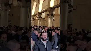 Over 60,000 Palestinians gather for Eid al-Fitr prayer at Al-Aqsa Mosque in occupied East Jerusalem