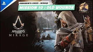 ASSASSIN'S CREED MIRAGE : MISSION 10 : OLD WOUNDS | #gamersprovlog #assassinscreedmirage #ps5