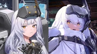 The difference between smoll Snow and now When I try to flirt with her