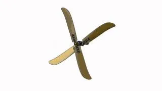 First Anti Torque Counter Rotation Ultra Efficient 2 Stages Propeller For Private Aircrafts