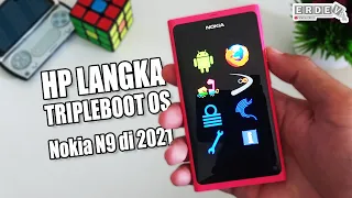 HP LANGKA YANG BISA PASANG BANYAK OS SEKALIGUS! - Review Nokia N9 Meego, Android, SailfishOS 2021