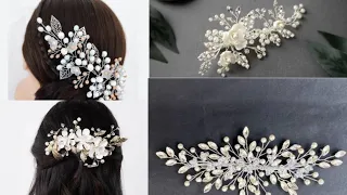 Most beautiful trendy latest hair clip hair combe  and hair band  design for girls //(@MainiProMax)