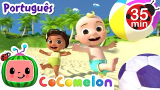 Vamos Juntos Para a Praia Brincar! | Melhores Canções de Cocomelon | Músicas Infantis em Português