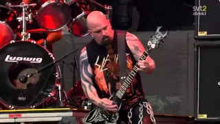 The Big 4 - Slayer - Chemical Warfare Live Sweden July 3 2011 HD