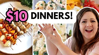 Inspired Low Budget Meals | Realistic Extreme Budget Meals for $10