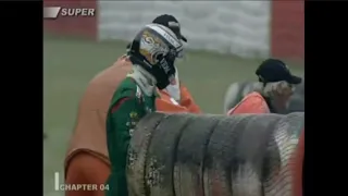 F1 Luciano Burti And Eddie Ervine Crash Belgium 2001