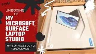 Surface Laptop Studio Unboxing/Setup