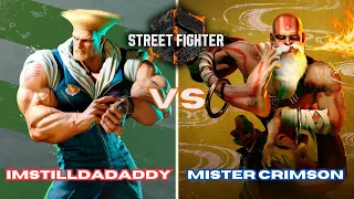 Imstilldadaddy (Guile) vs Mister Crimson (Dhalsim) Battle Hub FT5 (Street Fighter 6)