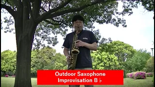 Outdoor Jazz Saxophone Improvisation B♭202005 山崎俊樹