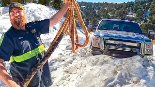 This One Snow Recovery Turned Into 3 Rescues!