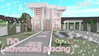 *NO ADVANCED PLACING* loft || bloxburg speed build