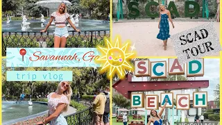 Savannah, GA Vlog 1 - SCAD Tour !!