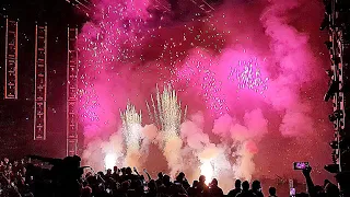 WWE RAW 30th Anniversary Opening Pyro Live 2023