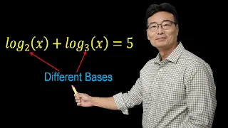 Solving Exponential Equation with Different Bases