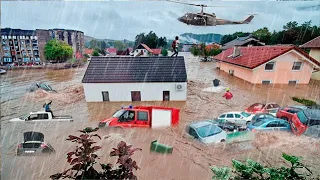 Mass Evacuation in Germany! Flash Flooding Destroys Bavaria, The Whole World is Shocked