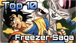 TOP 10 stärksten Charaktere der Freezer Saga!