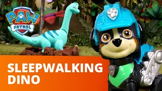 PAW Patrol - Pups Save a Sleepwalking Dino Toy Pretend Play Rescue For Kids