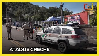 Homem que ajudou a socorrer vítimas do ataque à creche em Saudades descreve cena de horror