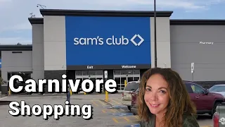 Shop With Us - Lots To See At Sam's Club! Carnivore Shopping Haul!  #shoppinghaul #carnivore