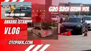 Ankara - İstanbul Arası G20 ile Yolculuk | Uzun Yol Vlog | G30 520i | İstanbul Park Pist | Otopark