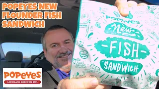 Popeyes Flounder Fish Sandwich | Popeyes Fish Sandwich 2020