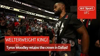 "The king is back! This is the Woodleyweight division!" Tyron Woodley UFC 228 post-fight interview