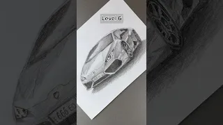 Level Lamborghini ✍️ #рисунок #art #lamborghinihuracan