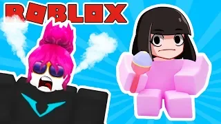 ЗЛЮКА превратила меня в МАЛЯВКУ в Роблокс! Симулятор малышей в Roblox челлендж